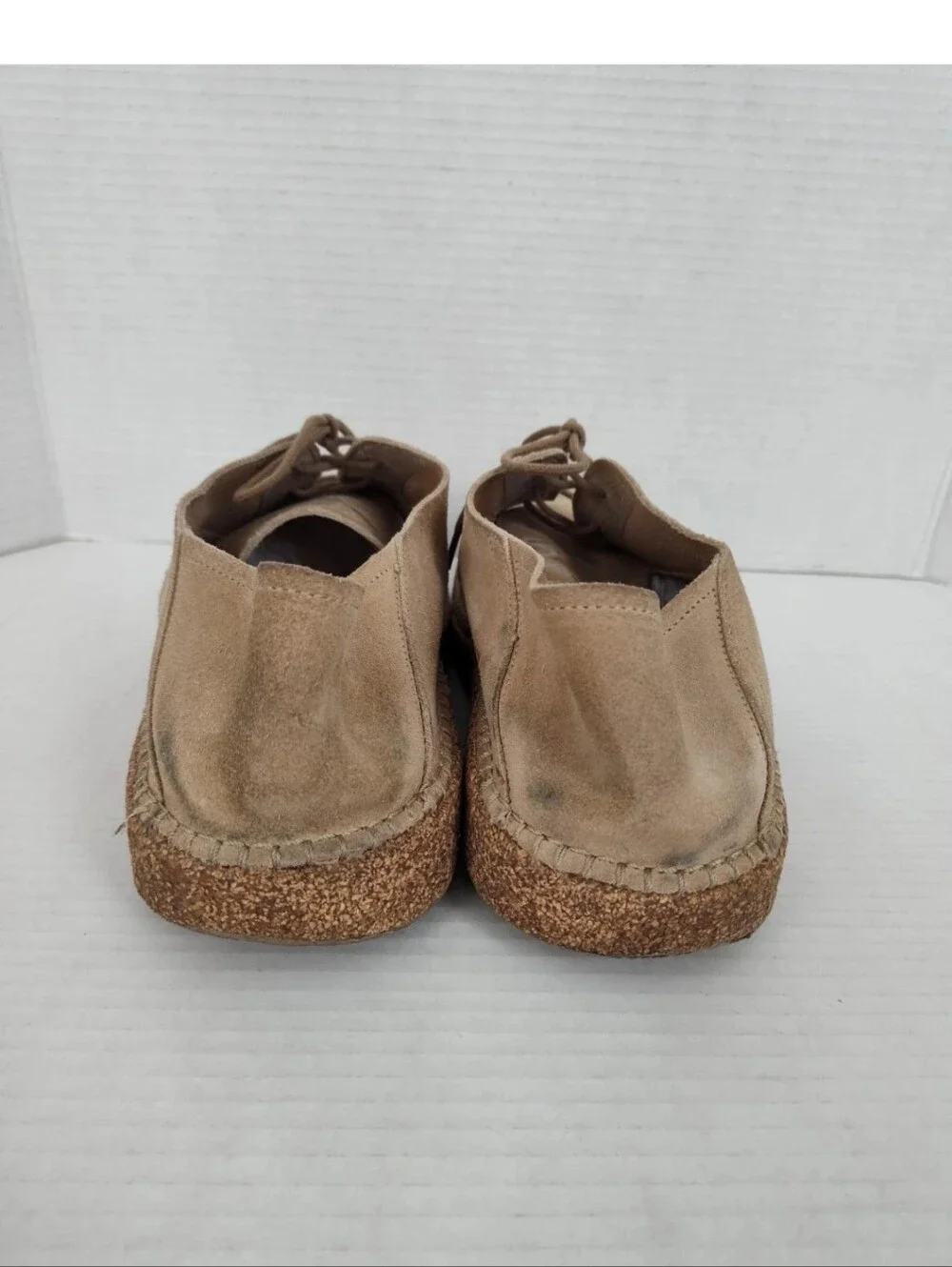 Birkenstock Men’s Gary Sand Suede Casual Oxfords Shoes Size EU 45 US 12
